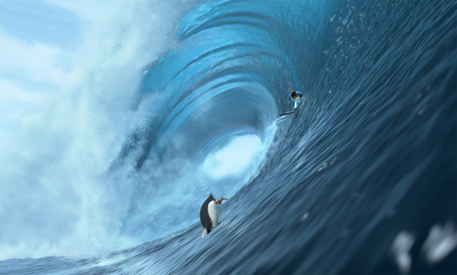 이런 파도는 바람에 의해서 형성되지 않는다.